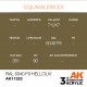 Botella de pintura RAL 6040 F9 Helloliv de AK-Interactive
