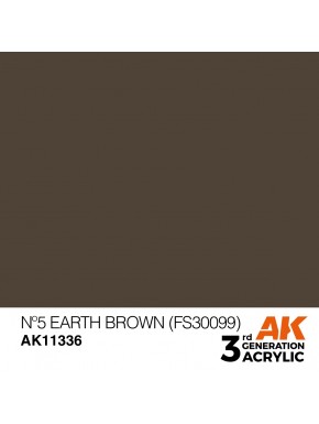 Peinture Earth Brown FS 30099 AK-Interactive 17ml