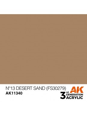 Peinture acrylique Desert Sand FS30279 AK-Interactive