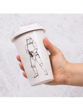 Vaso de Viaje Star Wars Stromtrooper 3D