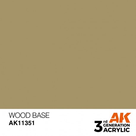 Peinture acrylique AFV Wood Base AK11351 d'AK-Interactive