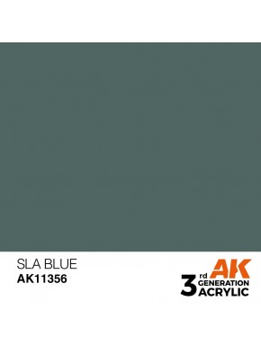 Peinture bleue SLA modèle AK11356 par AK-Interactive