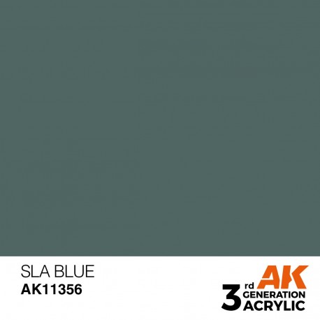 Peinture bleue SLA modèle AK11356 par AK-Interactive
