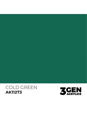 Pintura acrílica Cold Green AK-Interactive 17ml