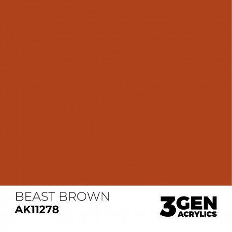 Peinture Beast Brown 3GEN par AK-Interactive