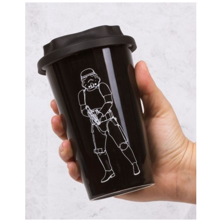 Glass Travel Star Wars Stromtrooper 3D Black