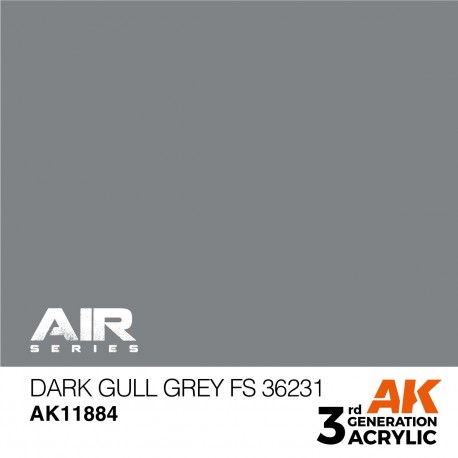 Peinture Dark Gull Grey FS 36231 AK-Interactive