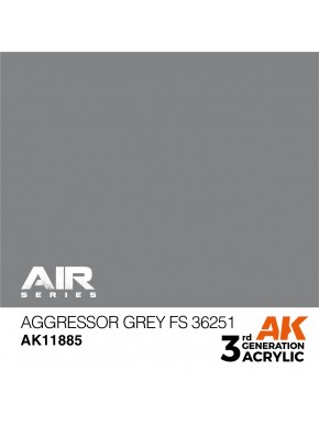 Pintura Acrílica Aggressor Grey FS 36251 de AK-Interactive