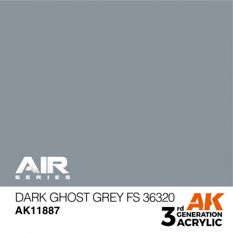 Peinture Dark Ghost Grey FS 36320 par AK-Interactive