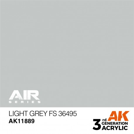 Peinture acrylique Gris Clair FS 36495 AK-Interactive