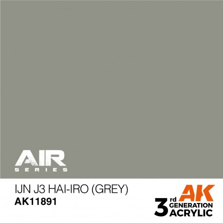 Peinture Acrylique IJN J3 Hai-iro Gris AK-Interactive