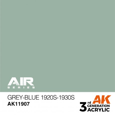 Peinture acrylique Gris-Bleu 1920s-1930s AK-Interactive
