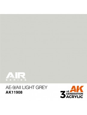 Peinture acrylique gris clair AK-Interactive 17ml