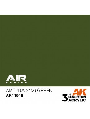 Peinture acrylique AMT-4 Vert 17ml AK-Interactive