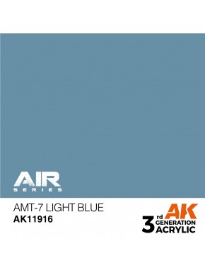 Peinture bleu clair AMT-7 Air Series AK-Interactive