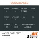 Peinture acrylique gris foncé AK-Interactive AMT-12