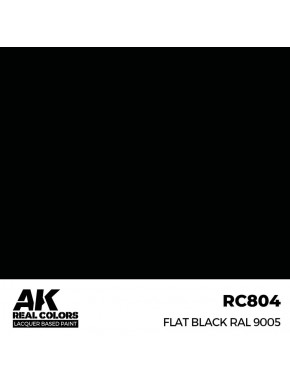 Peinture noire mate AK-Interactive RAL 9005