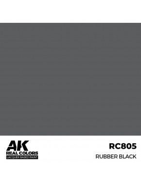 Tinta lacada borracha preta AK-Interactive RC805