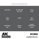 Pintura lacada negro Rubber AK-Interactive RC805