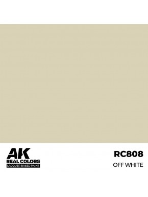 Pintura Off White de base laca AK-Interactive