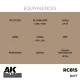 Pintura Buff RC815 AK-Interactive