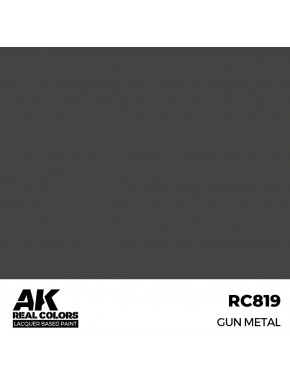 Pintura AK-Interactive Gun Metal 17ml