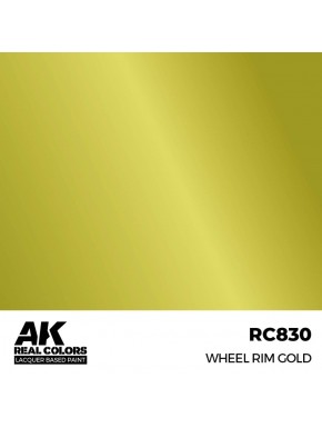 Pintura dorada Wheel Rim Gold AK-Interactive