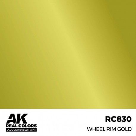 Peinture or Wheel Rim Gold AK-Interactive