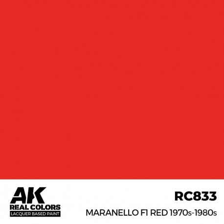 Pintura Maranello F1 Red de base laca de AK-Interactive