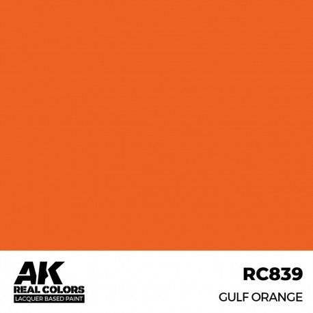 Pintura AK-Interactive Gulf Orange de laca