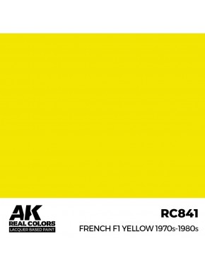 Pintura amarilla lacada French F1 de AK-Interactive