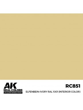 Peinture laque Elfenbein-Ivory RAL 1001 AK-Interactive
