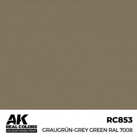 Pintura laca Graugrün-Grey Green RAL 7008 de AK-Interactive