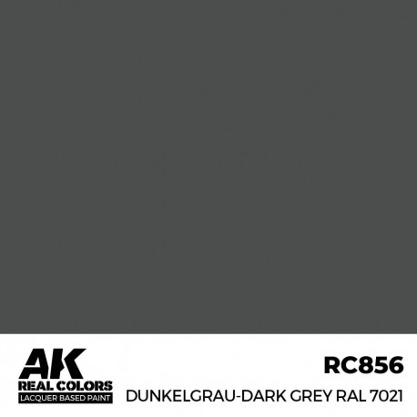 pintura Dunkelgrau-dark Grey RAL 7021 AK-Interactive