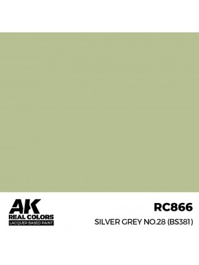 Tinta Silver Grey No.28 da AK-Interactive