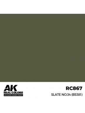 Pintura Slate No.34 BS381 AK-Interactive