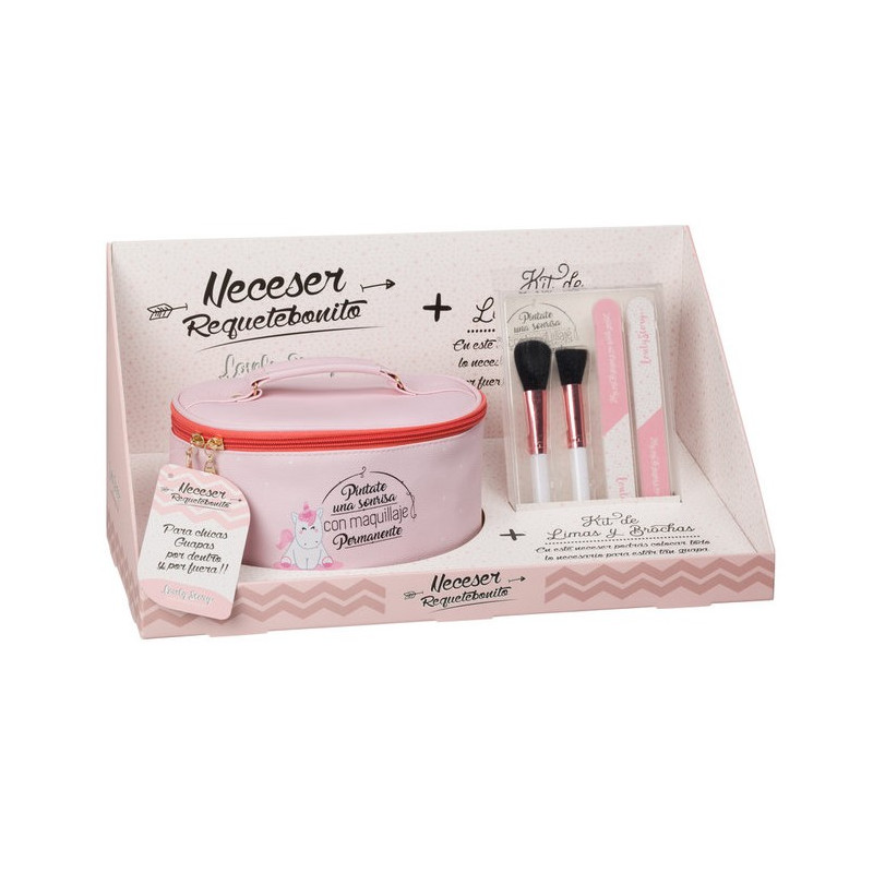 Set maquillaje y neceser Unicornio Pink por 24,90€ 