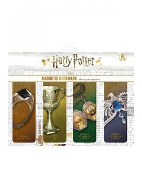Ensemble de 4 signets magnétiques Harry Potter