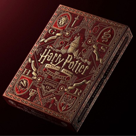 Baraja de cartas Harry Potter Red Version