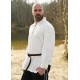 Chemise médiévale en coton naturel Battle-Merchant
