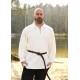 Chemise médiévale en coton naturel Battle-Merchant
