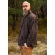 Chemise médiévale marron Ludwig en coton