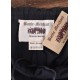 Pantalones medievales negros con cordón ajustable