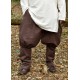 Pantalones vikingos marrones de algodón Rus Olaf