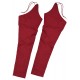 Chausses médiévales rouges avec lacets de Battle-Merchant