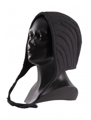 Coiffe rembourrée noire