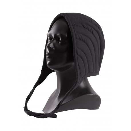 Coiffe rembourrée noire