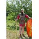 Sandales romaines en cuir marron avec clous