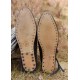 Chaussures vikings noires Jorvik en cuir