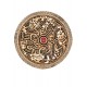 Broche caja vikingo pequeño Gotland con diseño intrincado